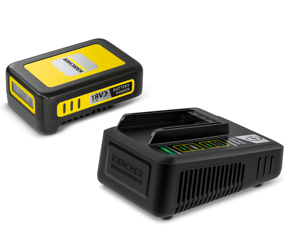 Set incărcător + acumulator KARCHER 2.445-062.0 55w 18V 2.5A photo