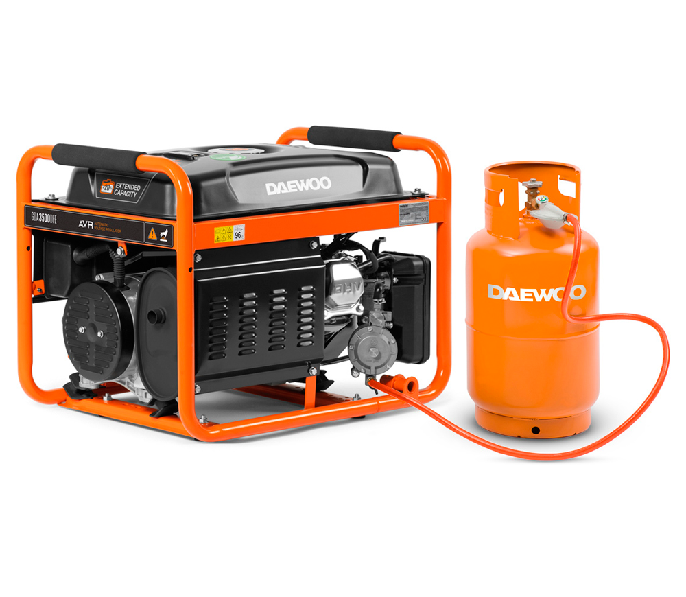 Generator electric DAEWOO GDA 3500DFE 3.2kw Benzină/Gaz AVR photo 0