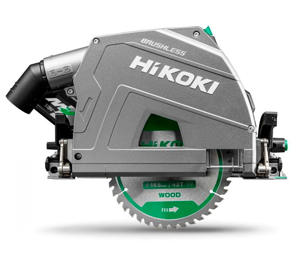 Дисковая пила аккумуляторная HIKOKI C3606DPAWVZ 165мм 36В 4Ач photo 0