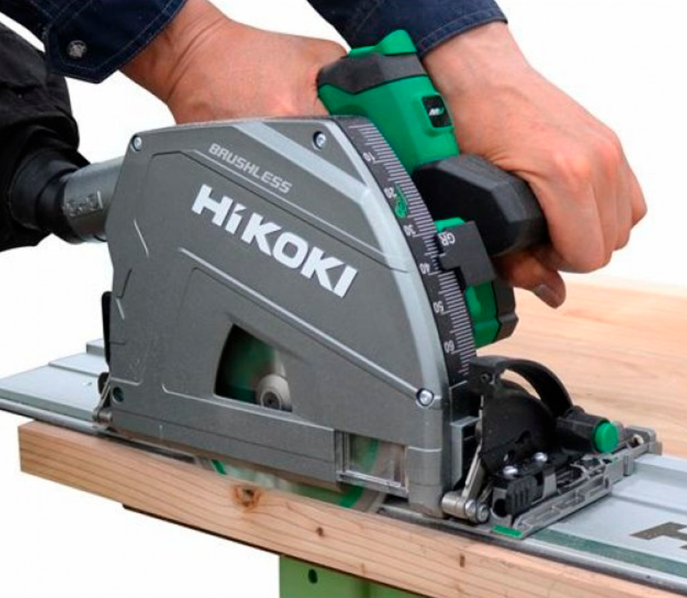 Дисковая пила аккумуляторная HIKOKI C3606DPAWVZ 165мм 36В 4Ач photo 1