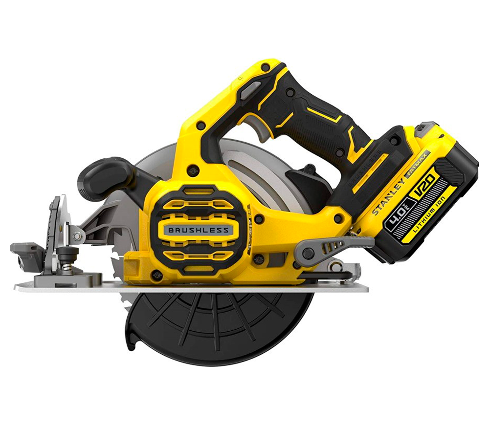 Дисковая пила аккумуляторная STANLEY SFMCS550M2K-QW 190мм 18В 4Ач photo 0
