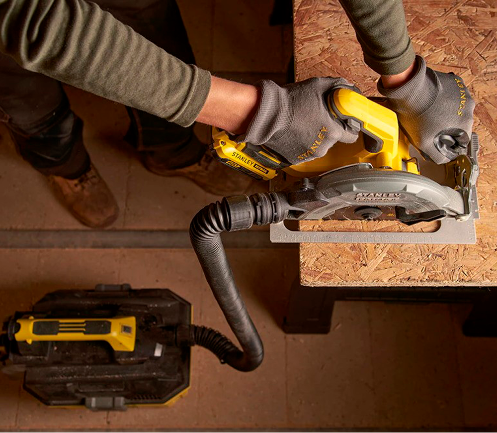 Дисковая пила аккумуляторная STANLEY SFMCS550M2K-QW 190мм 18В 4Ач photo 4