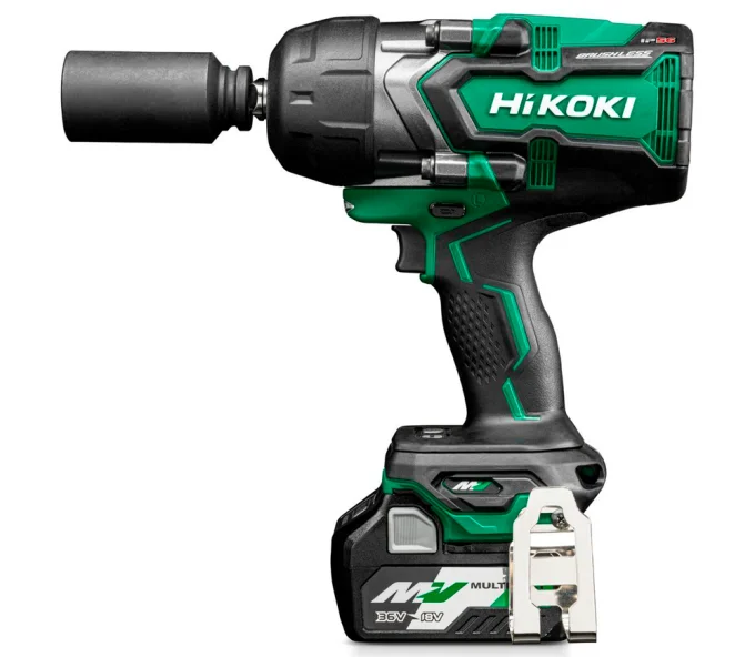 Mașină de înșurubat cu impact cu acumulator HIKOKI WR36DGWRZ  2000Nm-2