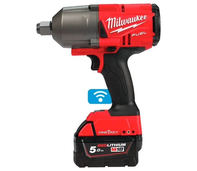 Гайковерт аккумуляторный 18V 2x5Ah MILWAUKEE M18 ONEFHIWF34-502X 2034Нм-2