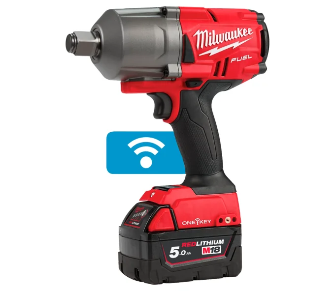 Гайковерт аккумуляторный 18V 2x5Ah MILWAUKEE M18 ONEFHIWF34-502X 2034Нм-1