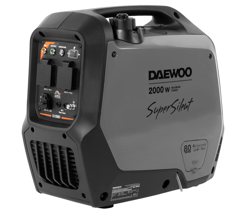 Generator electric DAEWOO GDA 2500Si 2kw Benzină Invertor photo