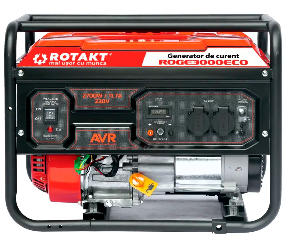 Generator electric ROTAKT ROGE3000ECO 3kw Benzină AVR photo 0