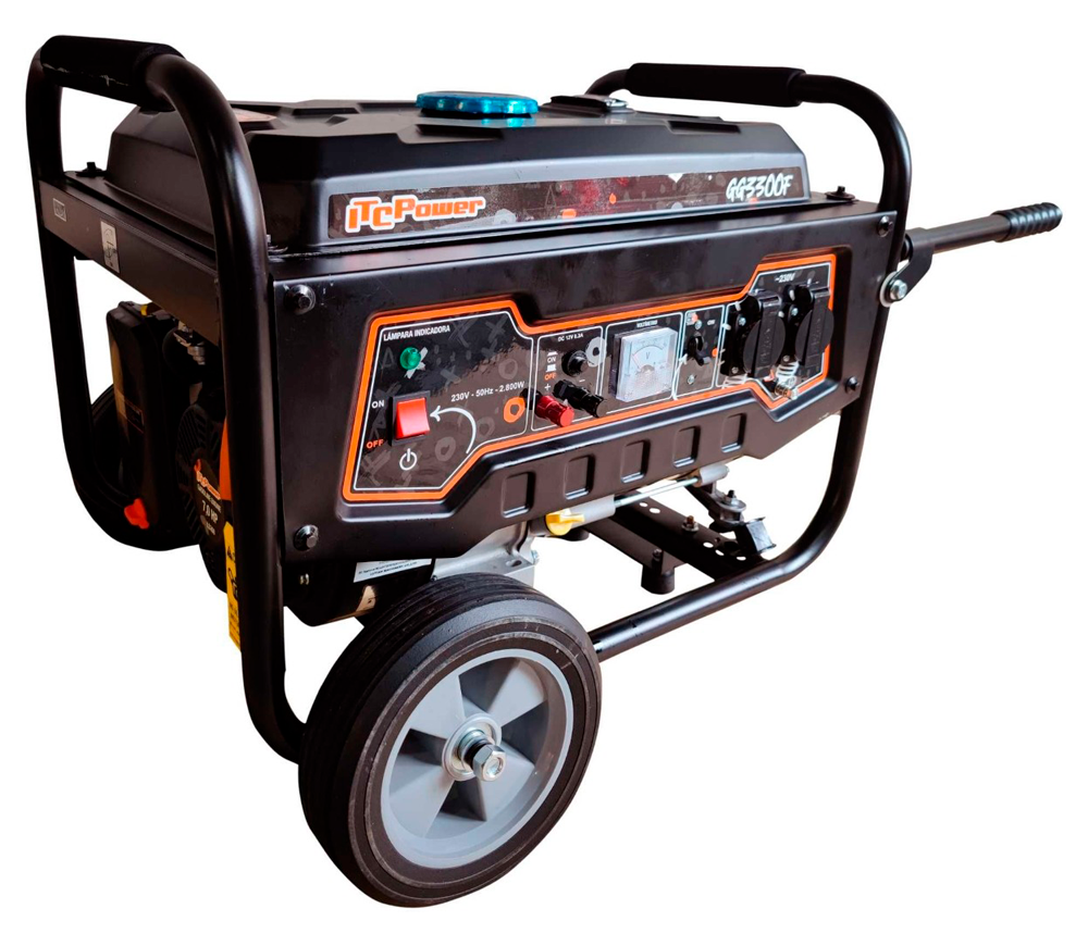 Generator electric ITC Power GG3300F 3kw Benzină AVR photo 1