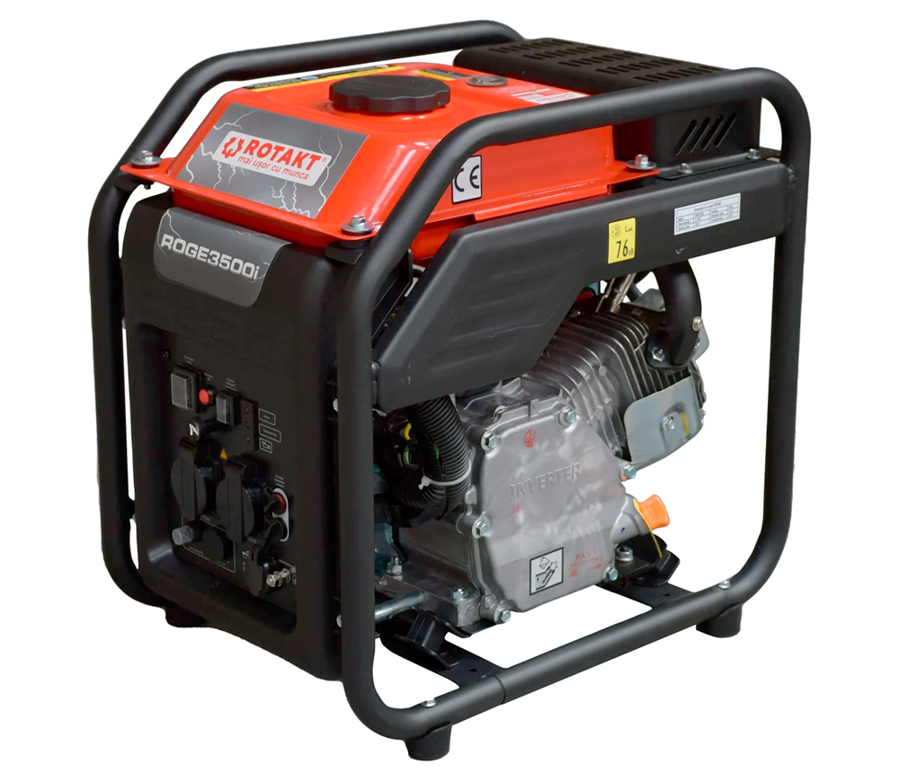 Generator electric ROTAKT ROGE3500i 3.5kw Benzină Invertor photo