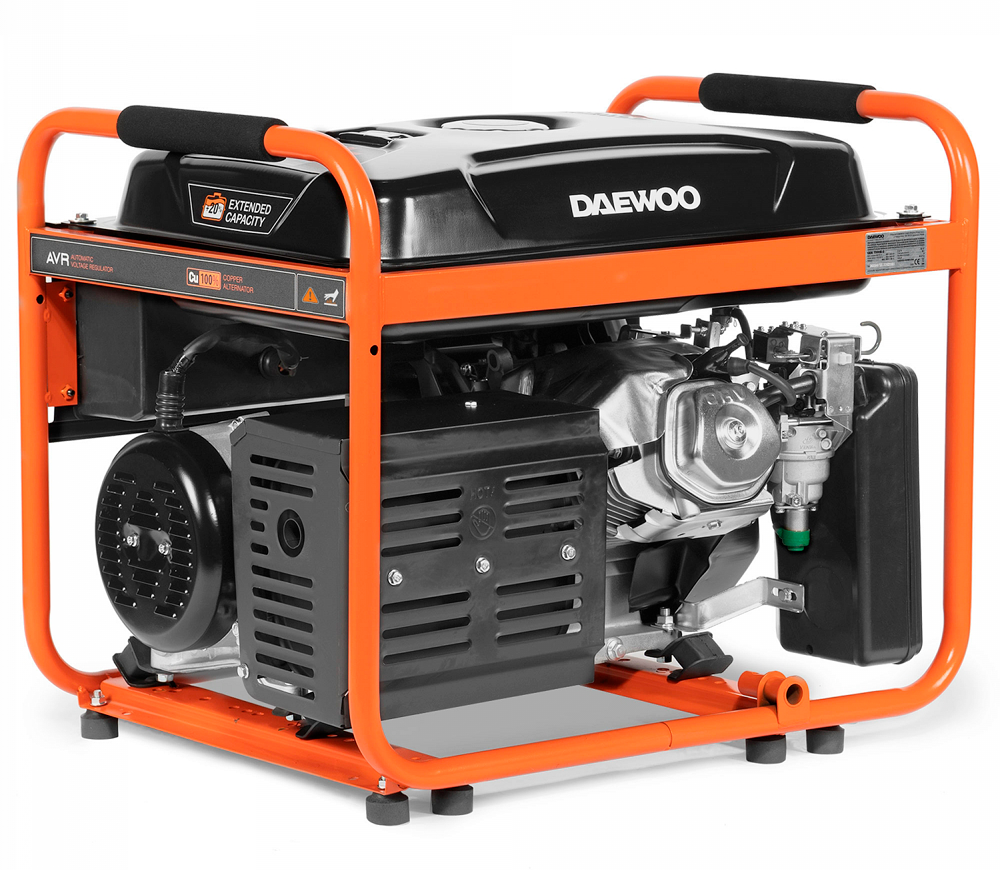 Generator electric DAEWOO GDA 7500E-3 6.5kw Benzină AVR photo 2