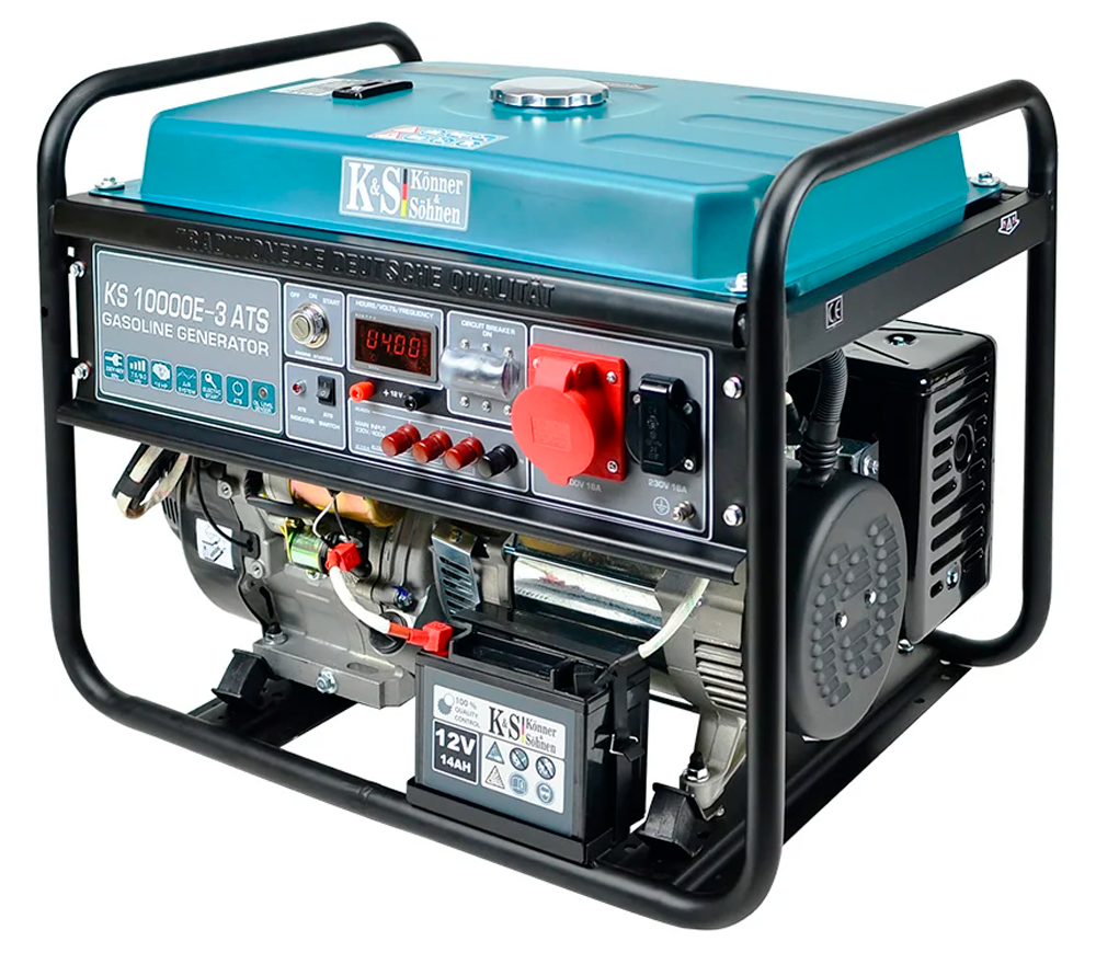 Generator electric Könner&Söhnen KS 10000E-3 ATS 8kw Benzină AVR photo 0