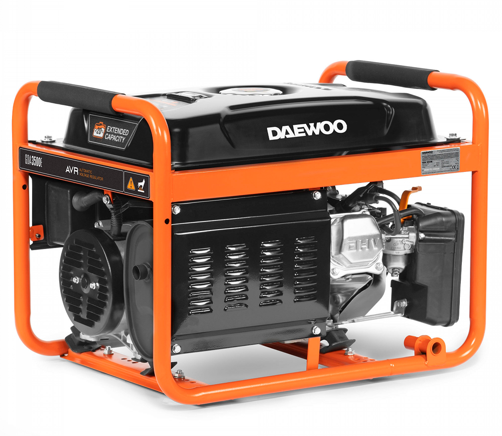Generator electric DAEWOO GDA 3500E 3.2kw Benzină AVR photo 2