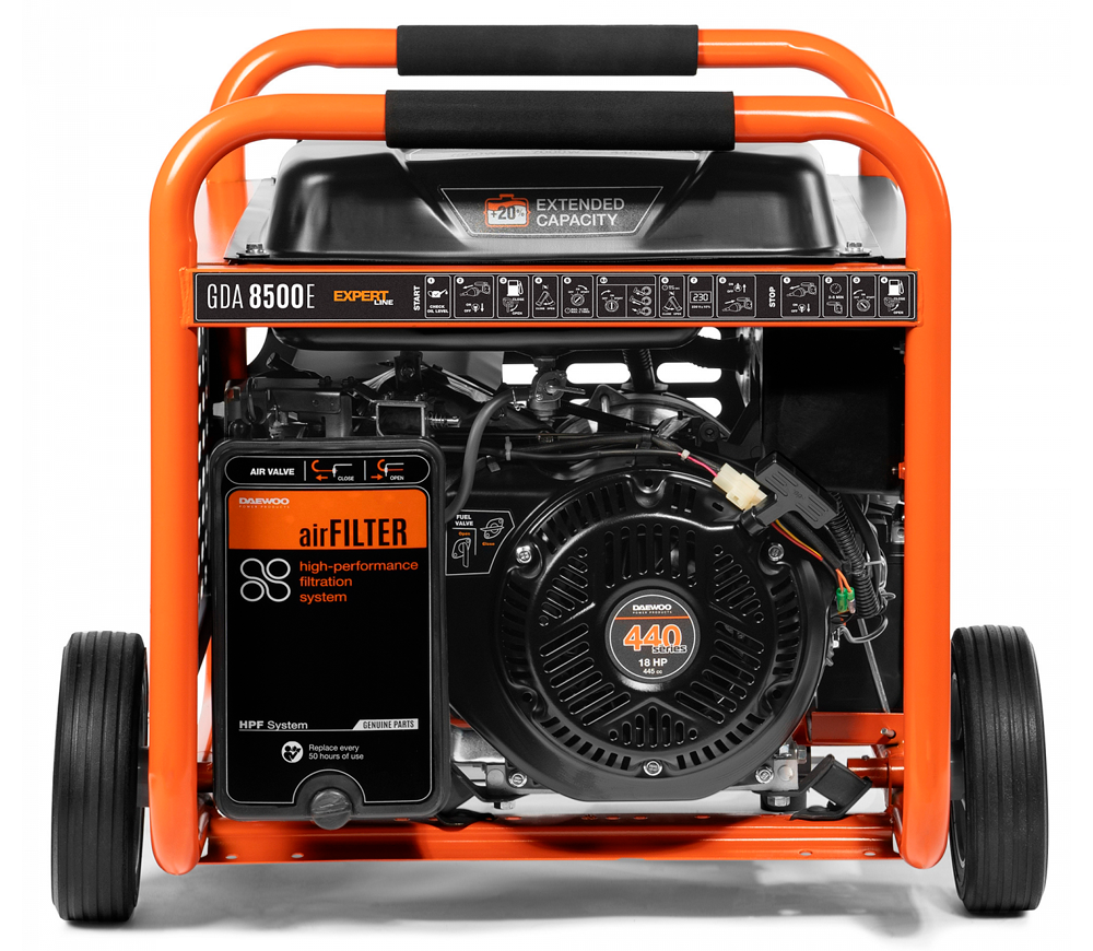 Generator electric DAEWOO GDA 8500E 7.5kw Benzină AVR photo 3