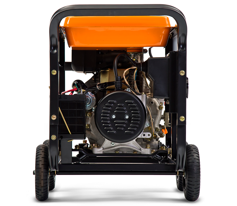 Generator electric DAEWOO DDAE 9000DXE-3 6.3kw Motorină AVR photo 7
