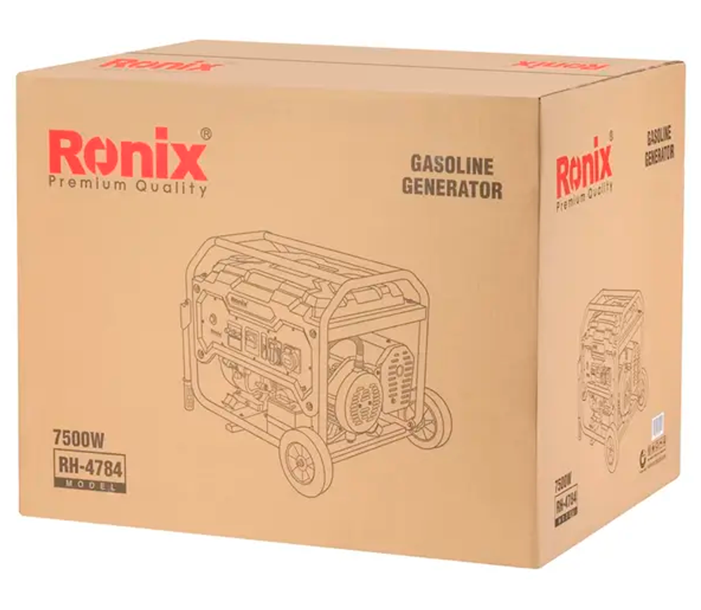Электрогенератор RONIX RH-4784 7.5квт Бензин AVR photo 6