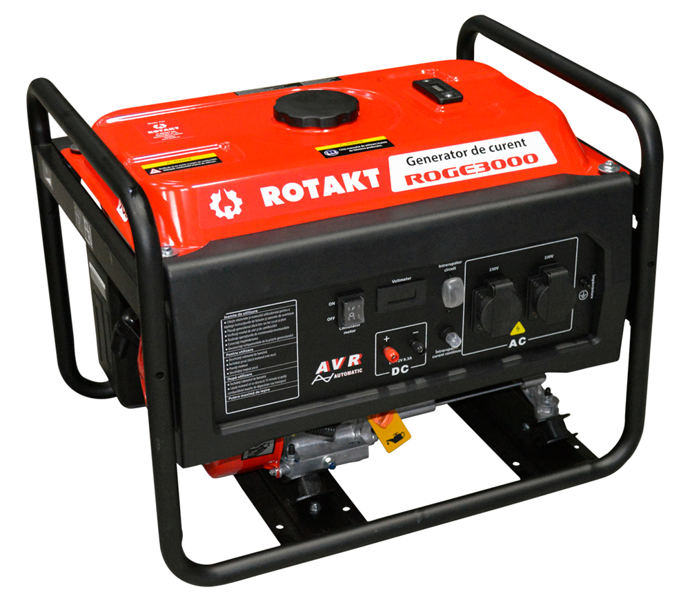 Generator electric ROTAKT ROGE3000ECO 3kw Benzină AVR photo