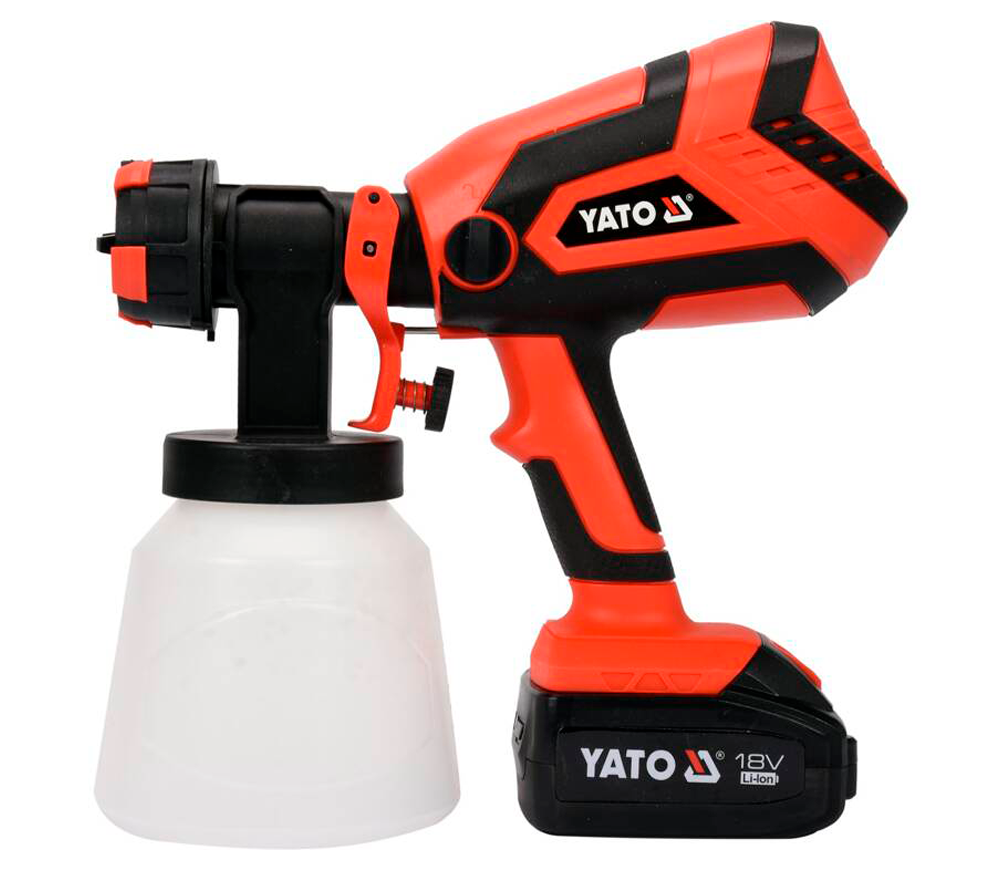 Краскопульт аккумуляторный YATO YT82765 18В 4Ач photo 0