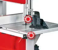 Fierăstrău cu bandă de masă EINHELL TC-SB 245/L 400w-7