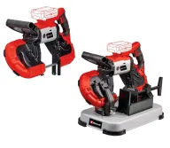 Fierăstrău cu bandă de masă fără fir (fără bat) 18V EINHELL TE-MB 18/127 U Li-Solo-3