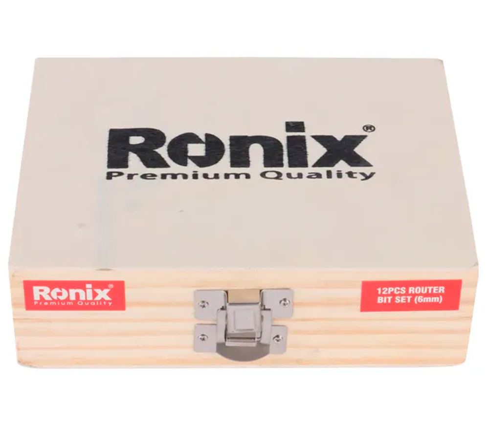 Набор 12 фрез по дереву RONIX RH-5341 4-45мм Ø6 мм photo 3