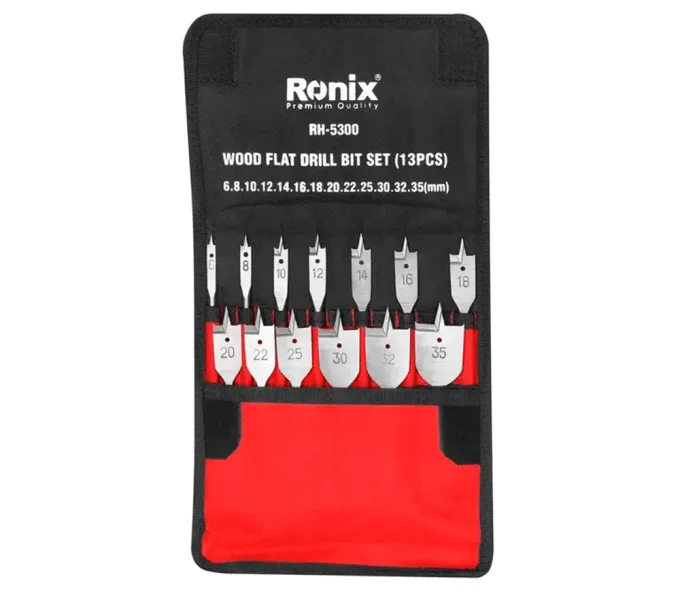 Набор перьевых сверл RONIX RH-5300 6-35мм Сталь-1