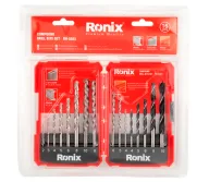 Set universal de burghiuri RONIX RH-5583 2-10mm HSS-3