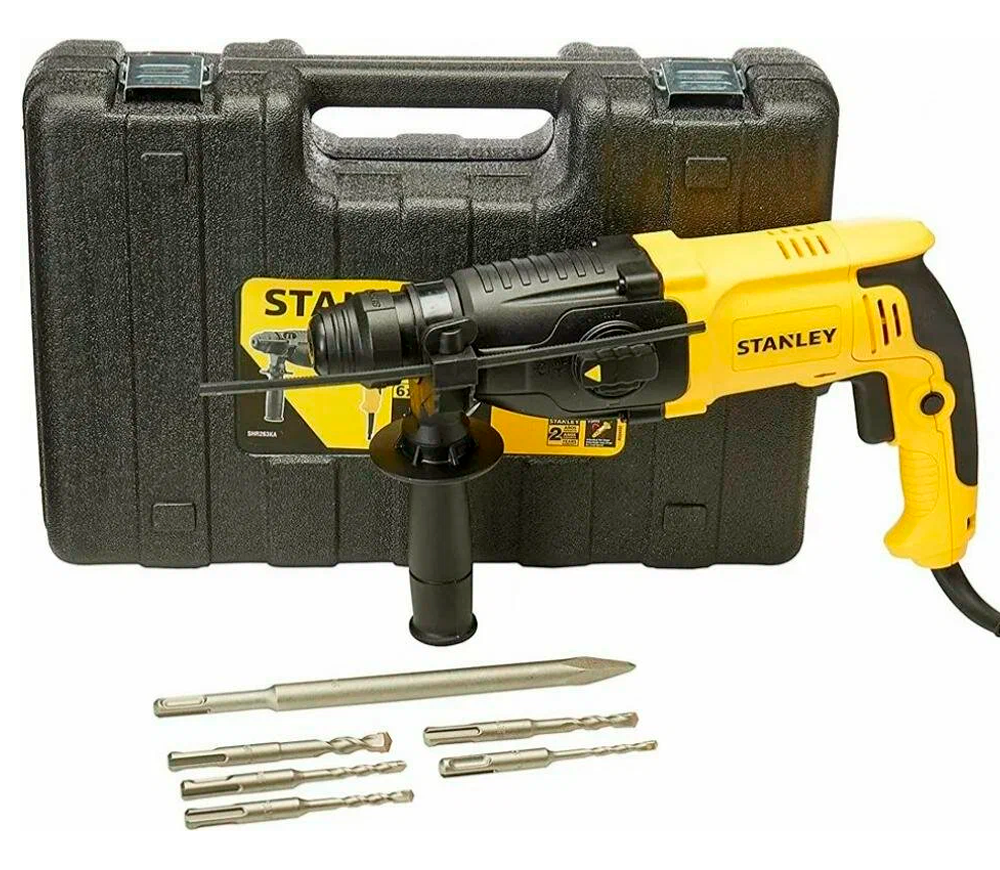 Ciocan rotopercutor STANLEY SHR263KA 800w SDS-Plus photo 2