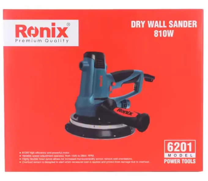 Шлифовальная машина для бетона RONIX 6201 810вт 180мм-6