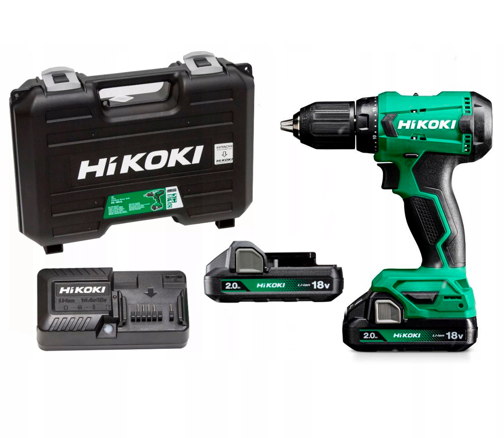 Шуруповёрт аккумуляторный HIKOKI DS18DAWCZ 18В 2Ач photo