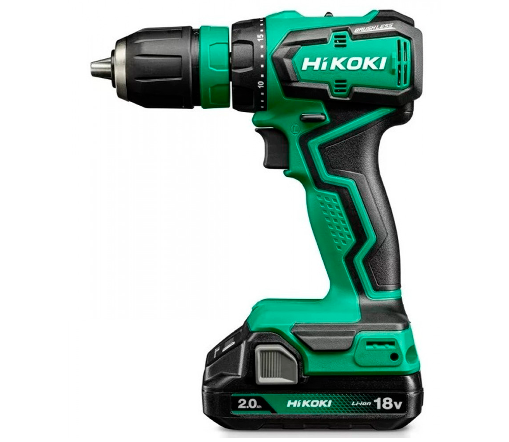Шуруповёрт аккумуляторный HIKOKI DS18DDQWRZ 18В 2Ач photo