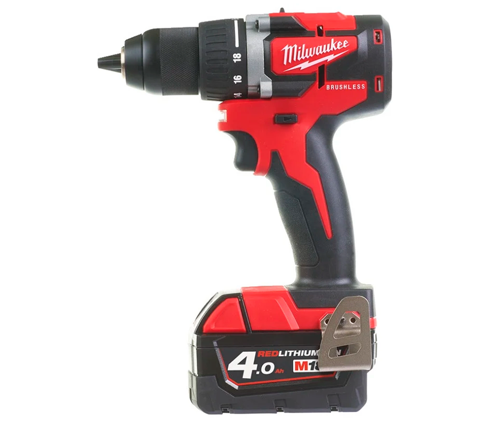 Mașină de înșurubat cu acumulator MILWAUKEE M18 CBLDD-402C 18V 4Ah photo 0