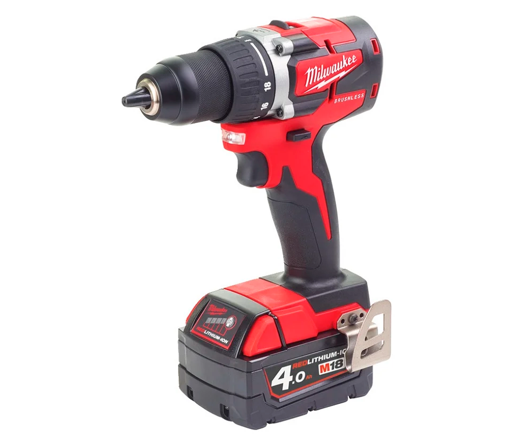 Mașină de înșurubat cu acumulator MILWAUKEE M18 CBLDD-402C 18V 4Ah photo