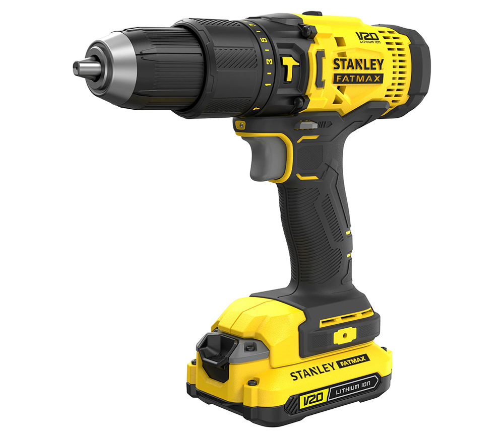 Шуруповёрт аккумуляторный STANLEY SFMCD711C2K-QW 18В 1.5Ач photo 0
