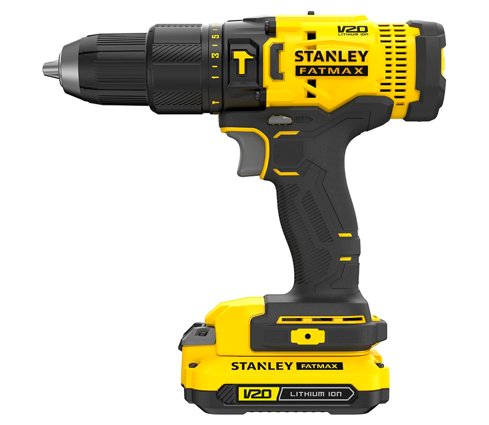 Шуруповёрт аккумуляторный STANLEY SFMCD711C2K-QW 18В 1.5Ач photo 1