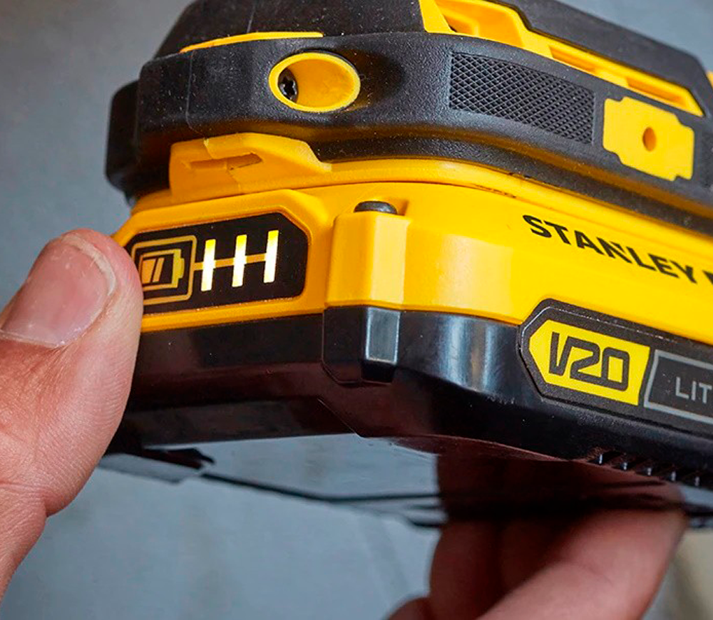 Шуруповёрт аккумуляторный STANLEY SFMCD711C2K-QW 18В 1.5Ач photo 3