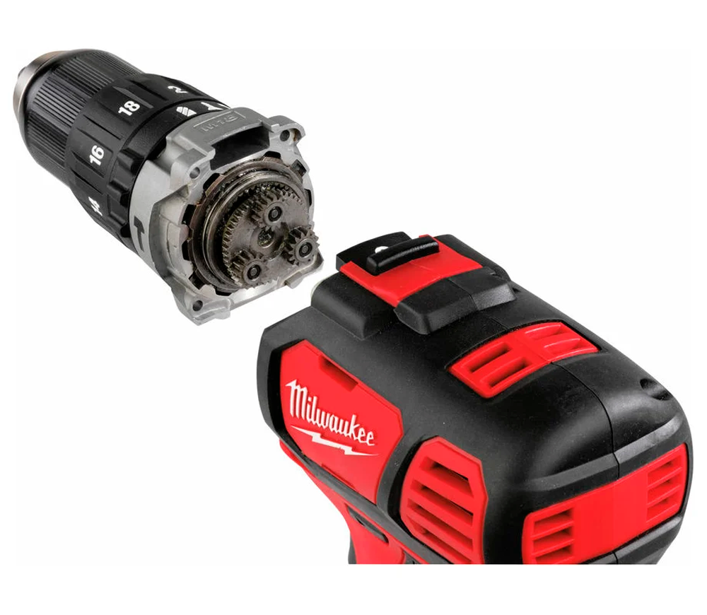Шуруповёрт аккумуляторный ударный MILWAUKEE M18 BPD-202C 18В 2Ач photo 0