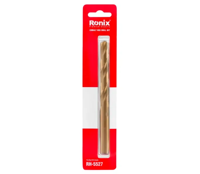 Burghiu pe metal RONIX RH-5527 12.5mm HSS-CO-3