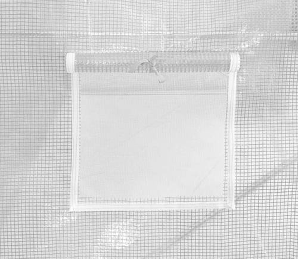 Seră arcuită TEHNO-MS 12x3x2 m 36m² Alb photo 0