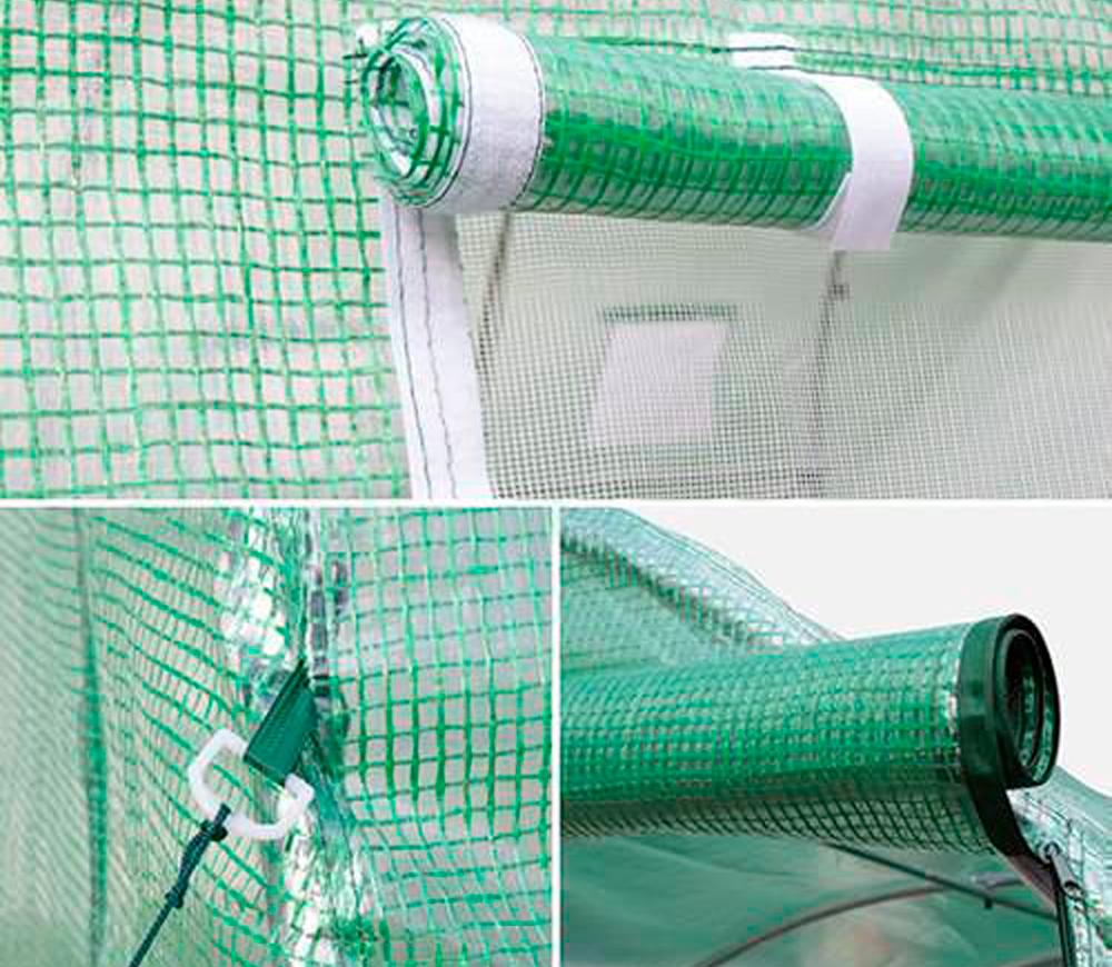 Seră arcuită TEHNO-MS 4.5x4x2.5 m 18m² Verde photo 6