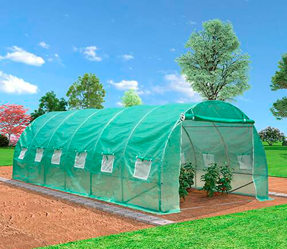 Seră arcuită TEHNO-MS 5x3x2 m 15m² Verde photo