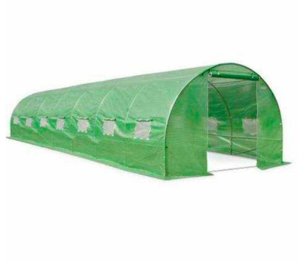 Seră arcuită TEHNO-MS 8x3x2 m 24m² Verde photo