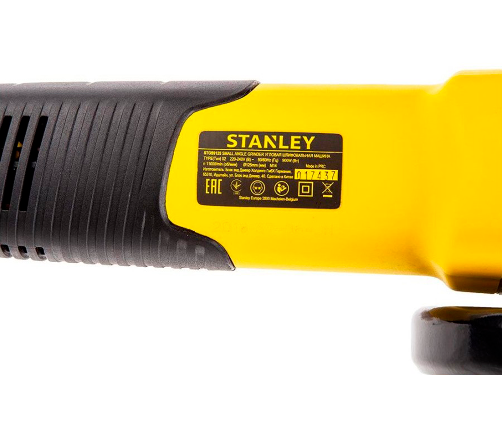 Угловая шлифмашина STANLEY STGS9125 900вт 125мм photo 2