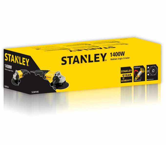 Угловая шлифмашина STANLEY SGM146 1400вт 150мм-8