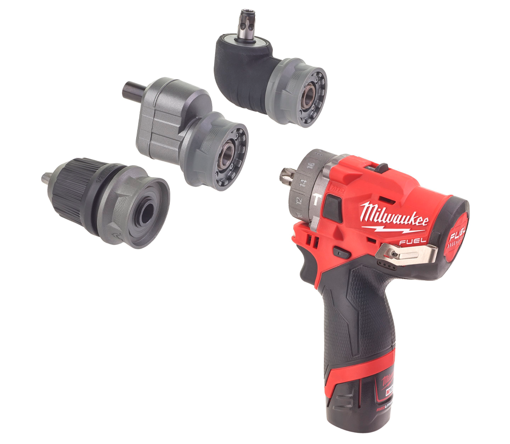 Шуруповёрт аккумуляторный ударный MILWAUKEE M12 FPDXKIT-202X 18В 2Ач photo