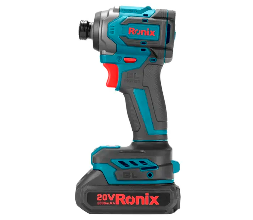 Винтовёрт аккумуляторный ударный RONIX 8653 20В 2Ач photo 0