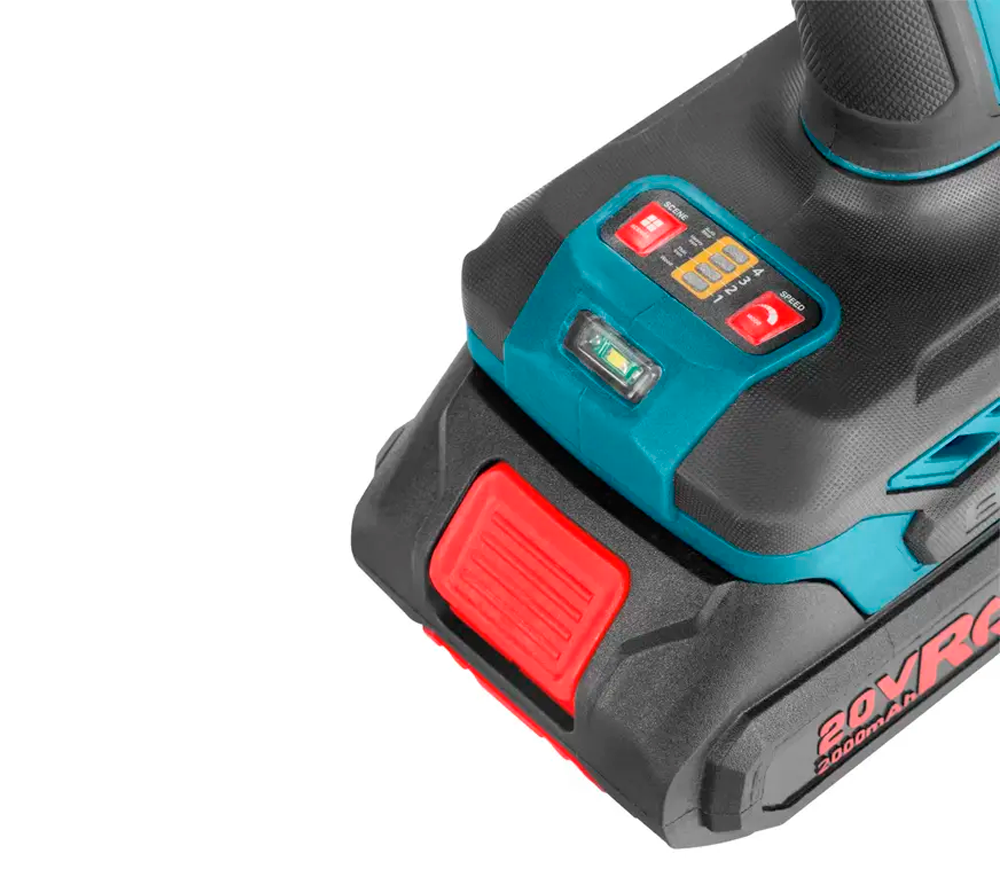 Винтовёрт аккумуляторный ударный RONIX 8653 20В 2Ач photo 4