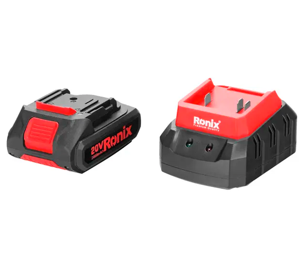 Винтовёрт аккумуляторный ударный RONIX 8653 20В 2Ач photo 3
