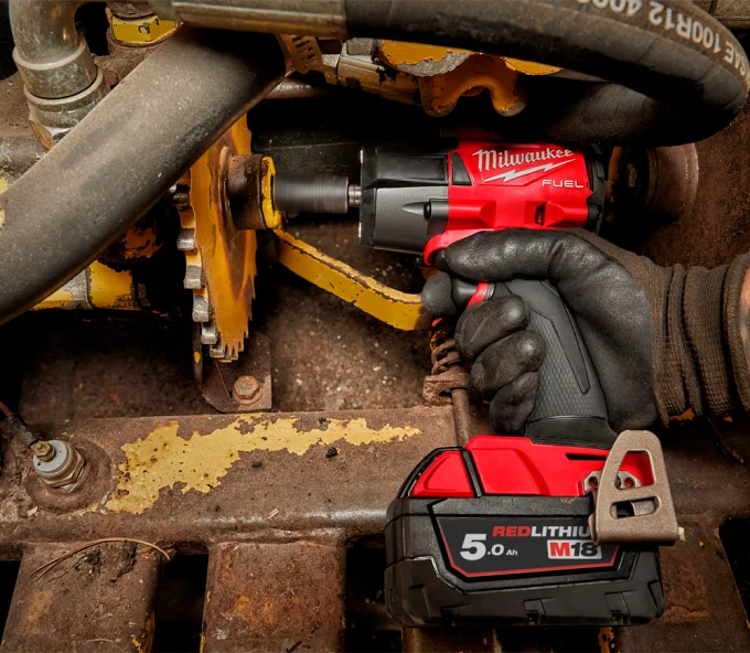 Гайковерт аккумуляторный (без АКБ) 18В MILWAUKEE M18 FMTIW2F12-0 881Нм-12
