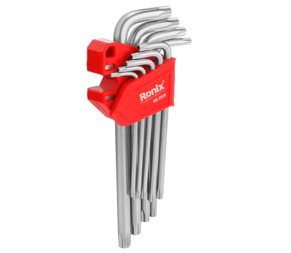 Set 9 chei torx RONIX RH-2036 T10xT50 photo 1