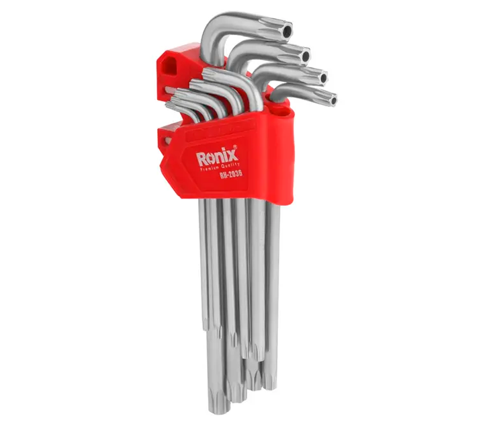 Set 9 chei torx RONIX RH-2036 T10xT50 photo 2